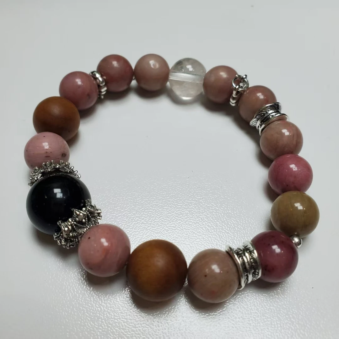 S868【赵小姐】时尚百搭蔷薇石手链