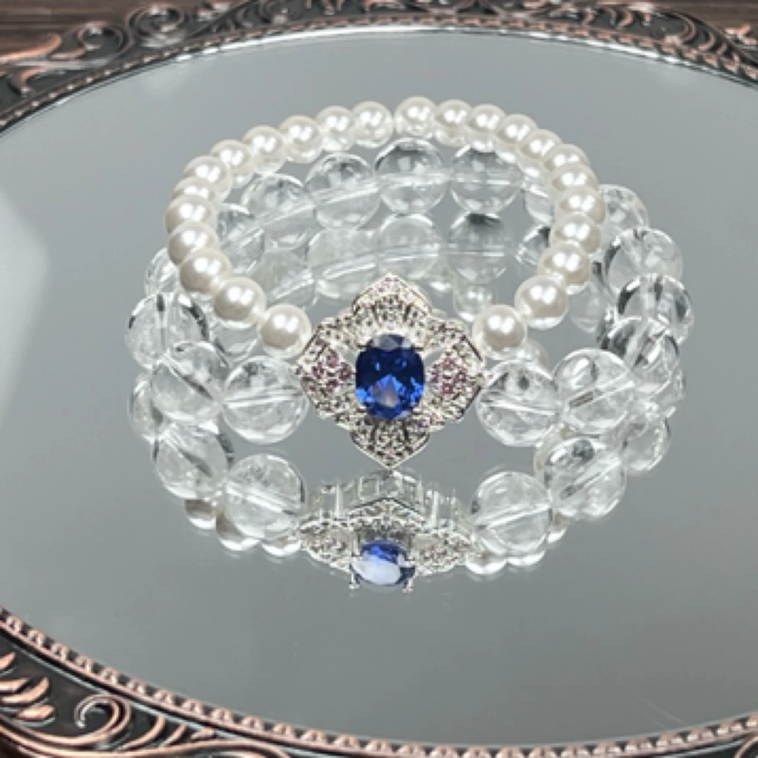 铜合金仿水晶手链 【一物一拍】原创手链仙女公主风饰品少女心手串