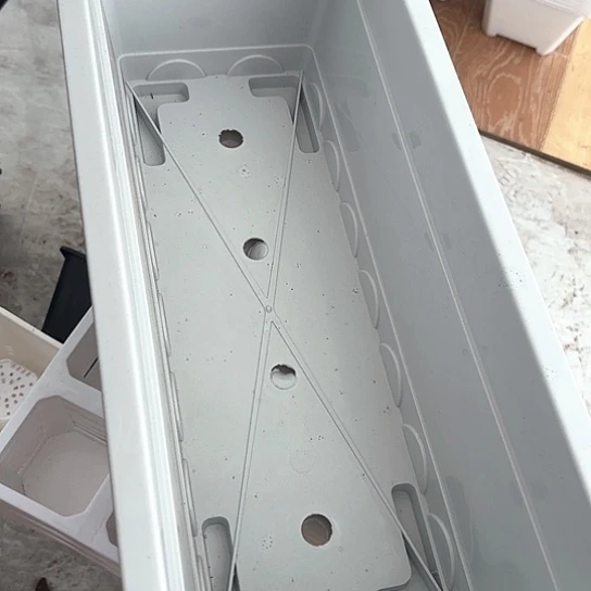 42公分马槽盆2个白色