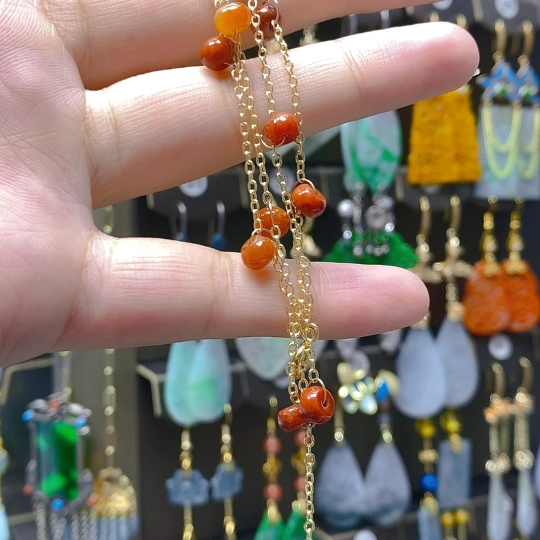 未镶嵌翡翠耳饰翡翠