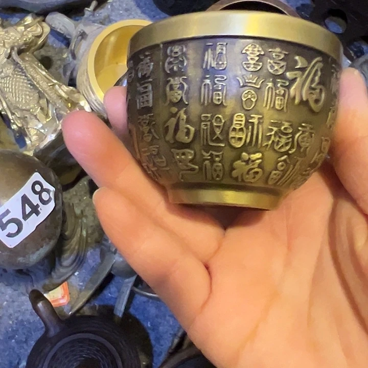 黄铜摆件，文房工艺品摆件