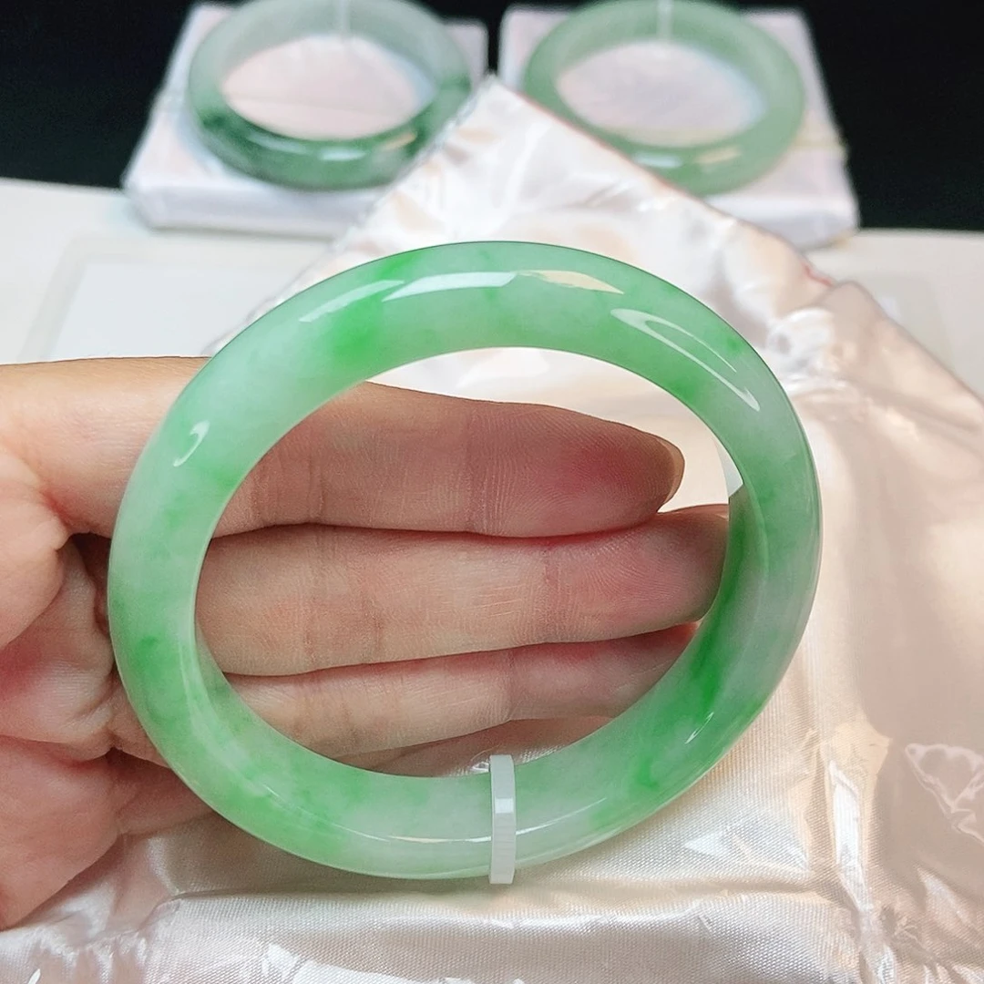 未镶嵌手镯翡翠 正圈56