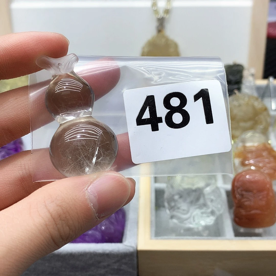 水晶颈饰未镶嵌吊坠