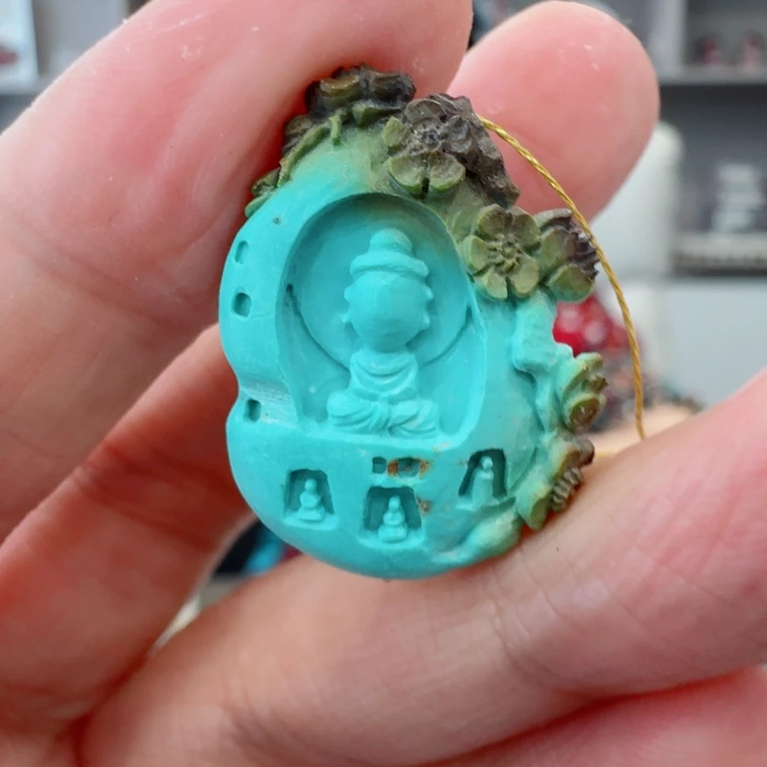 未镶嵌绿松石珠宝奇石