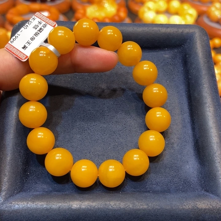 琥珀手链未镶嵌蜜蜡