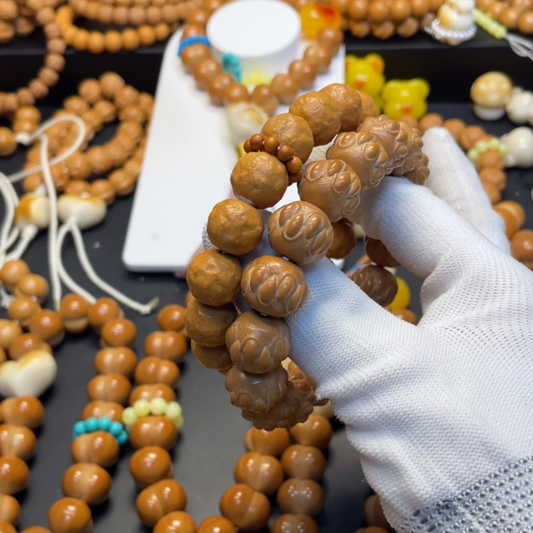 定***：猴头核桃吊坠全品橘皮吞噬