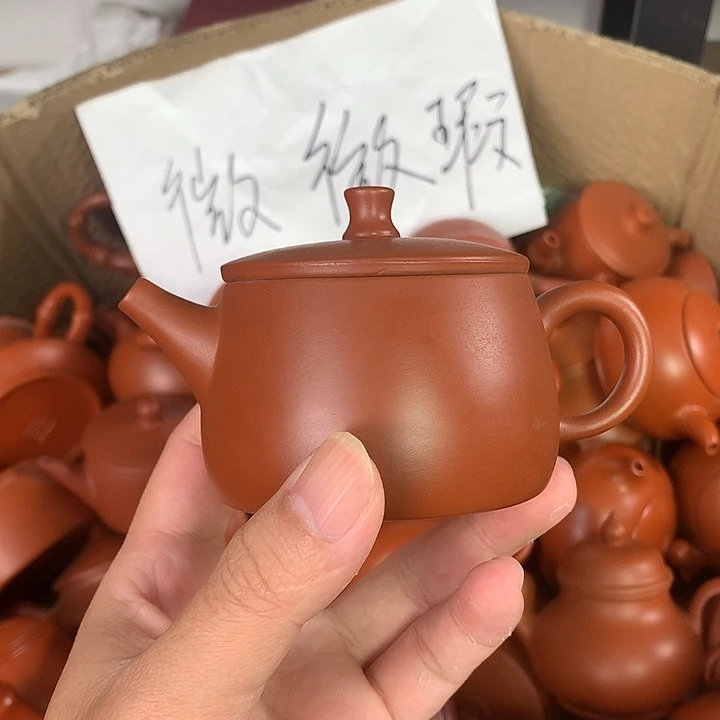 原矿朱泥茶具茶壶家用130