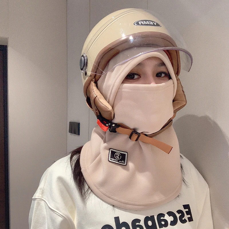 2025秋冬防寒加厚头套一体男女保暖面罩户外骑行防风工厂直销