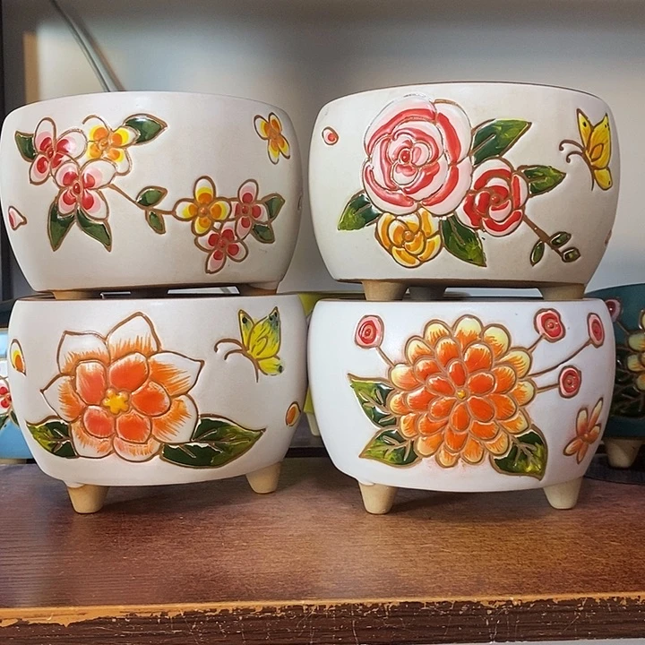 外13内11.5高10左右，纯手工制作，一单包邮