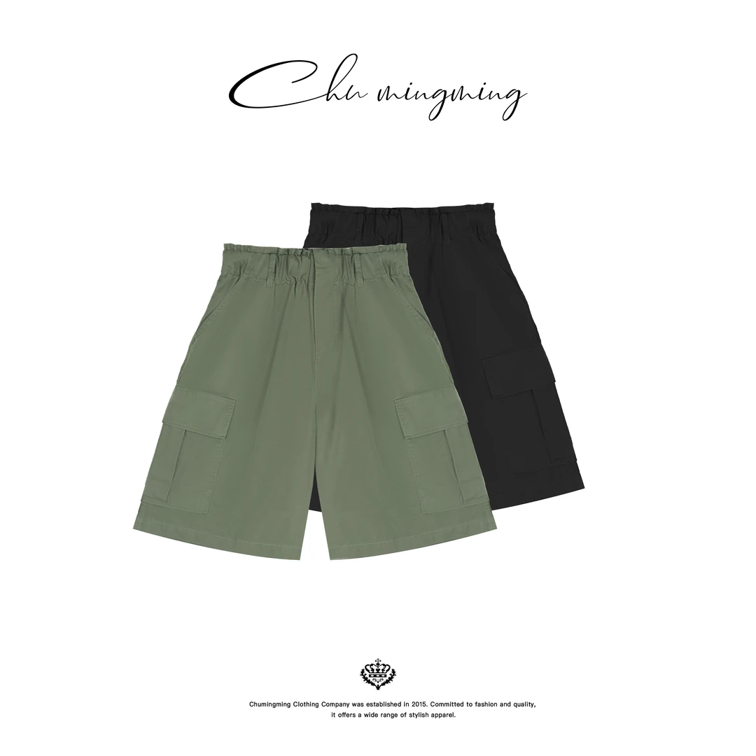 【CHUMINGMING】《未系》时尚工装短裤LY2541