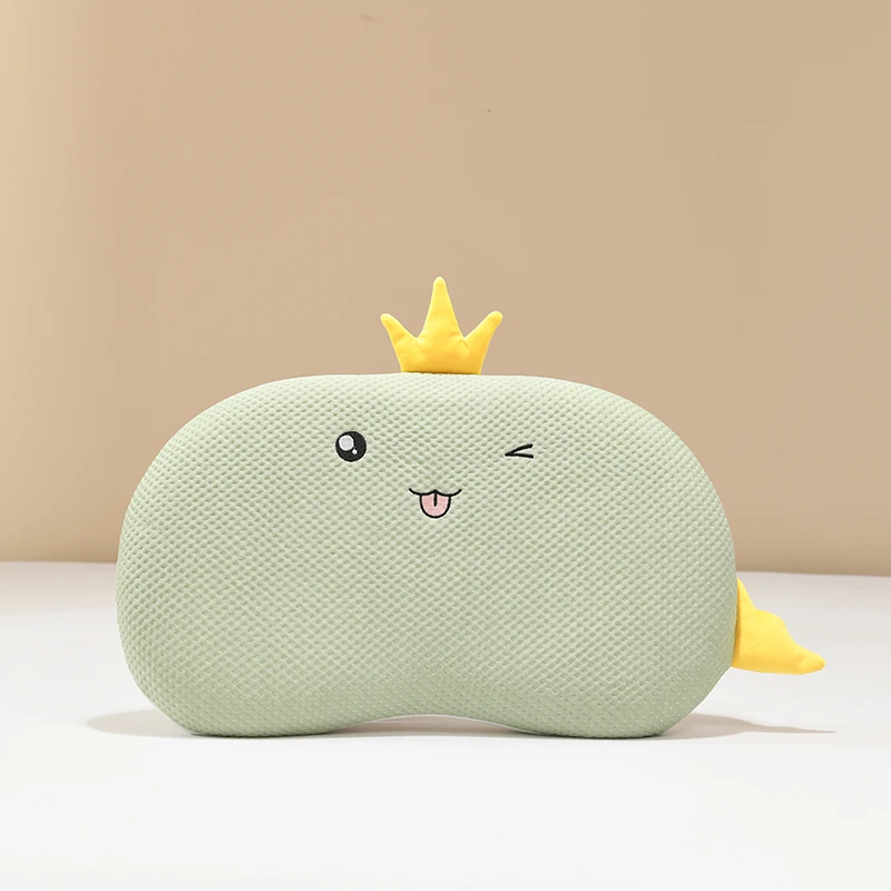 儿童枕亲水棉定型枕头枕芯凉豆豆枕幼儿园枕芯单人学生枕卡通可爱