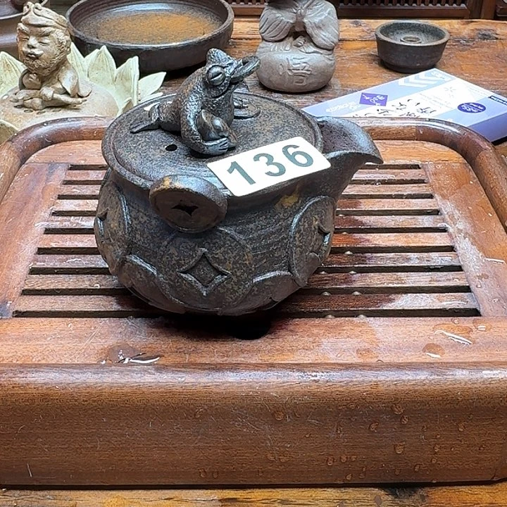 纯手工制作粗陶茶具