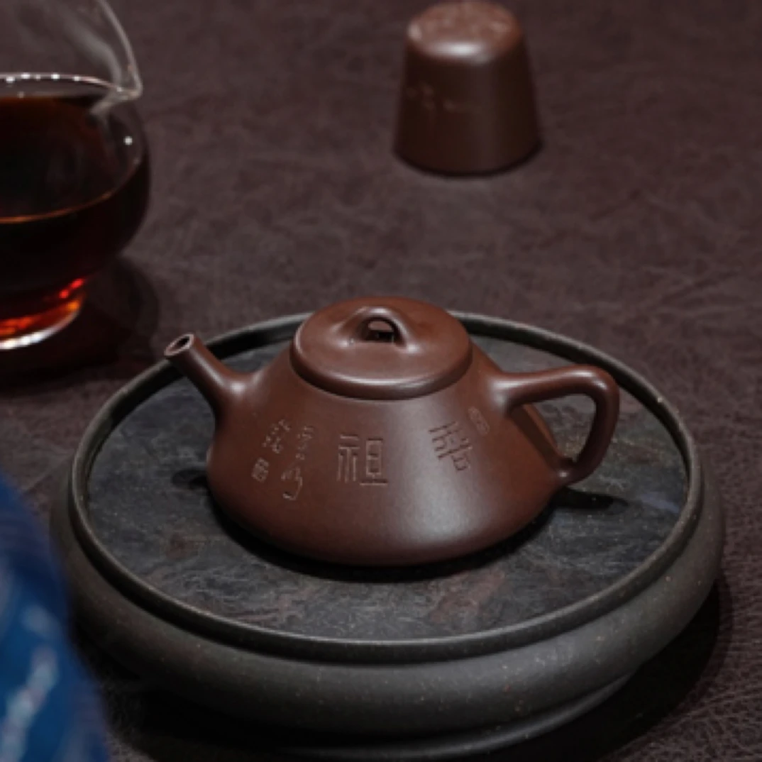 元瓢 朱云舒 全手工 制 范建军 装饰 110cc 紫泥