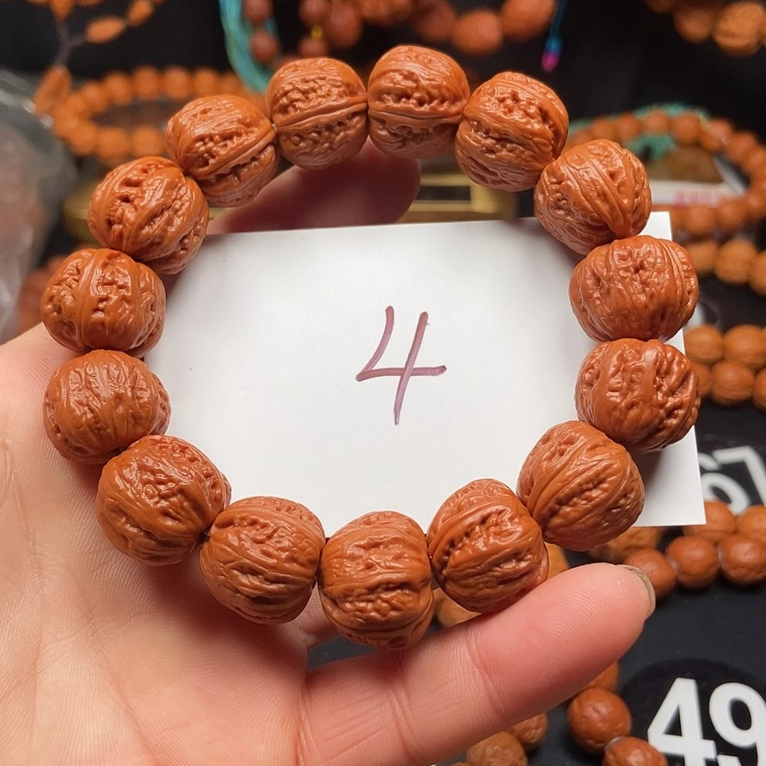 文玩核桃吊坠八棱方墩19