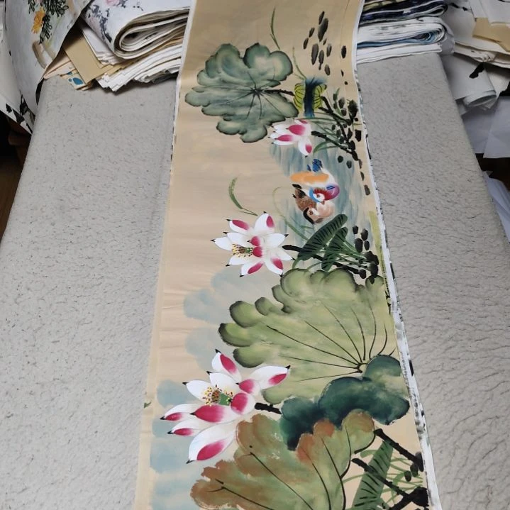 老***尔国画国画花鸟花鸟国画