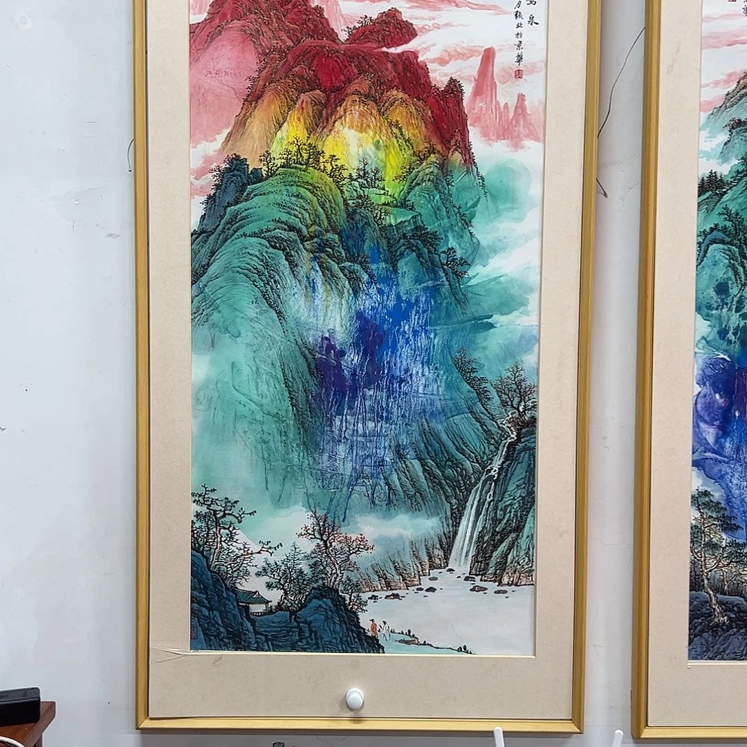 国画张北出版原作