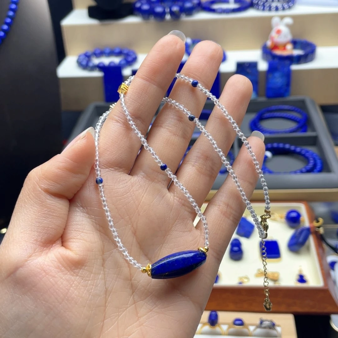 未镶嵌青金石福利项链不做证书