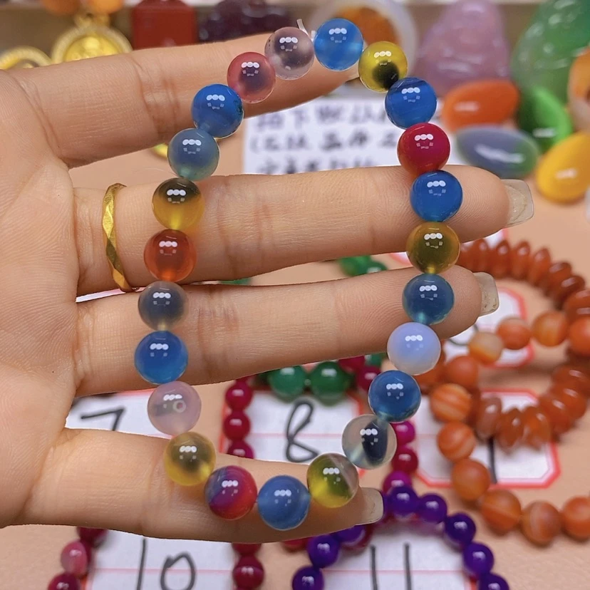 【闪购商品】玛瑙/玉髓颈饰未镶嵌6*0