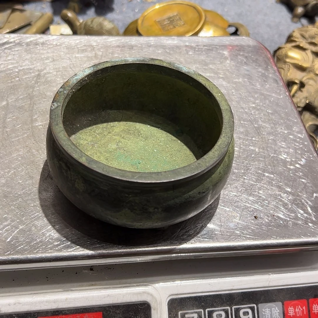 知**乐微瑕疵黄铜摆件工艺品