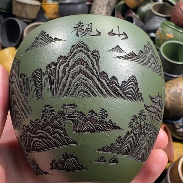 茶杯紫砂全手工紫砂