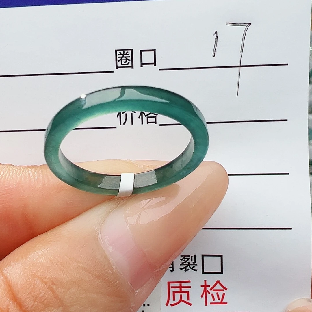 未镶嵌戒指翡翠翡翠