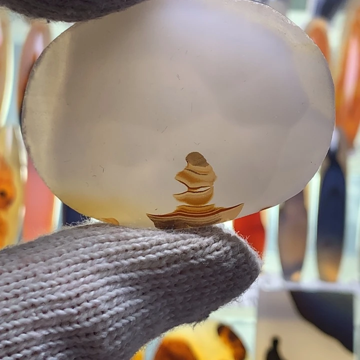 合金玛瑙/玉髓珠宝半成品129