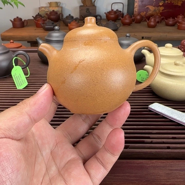 若***尘紫砂茶壶老段泥微瑕
