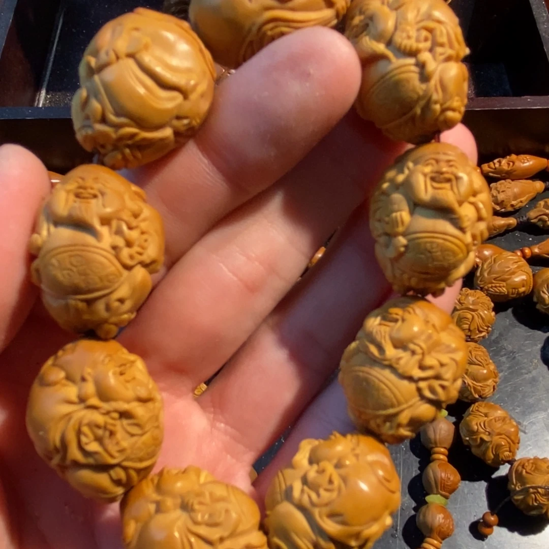 手串/手链橄榄核财神