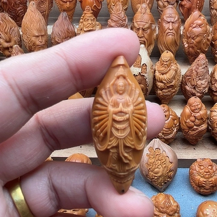 吊坠橄榄核20观音