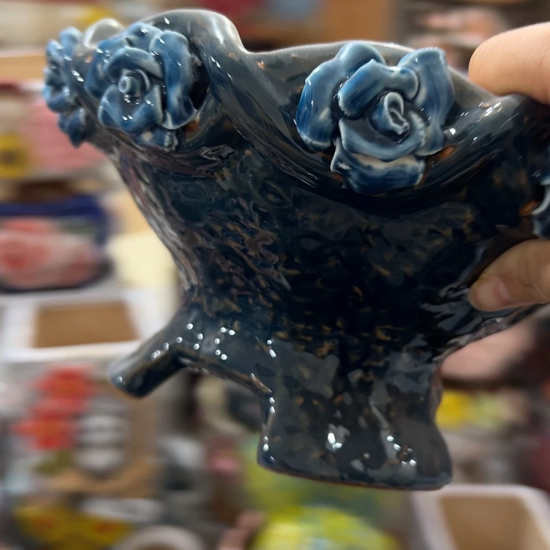 瑕疵799 满20米秒退拉黑花盆