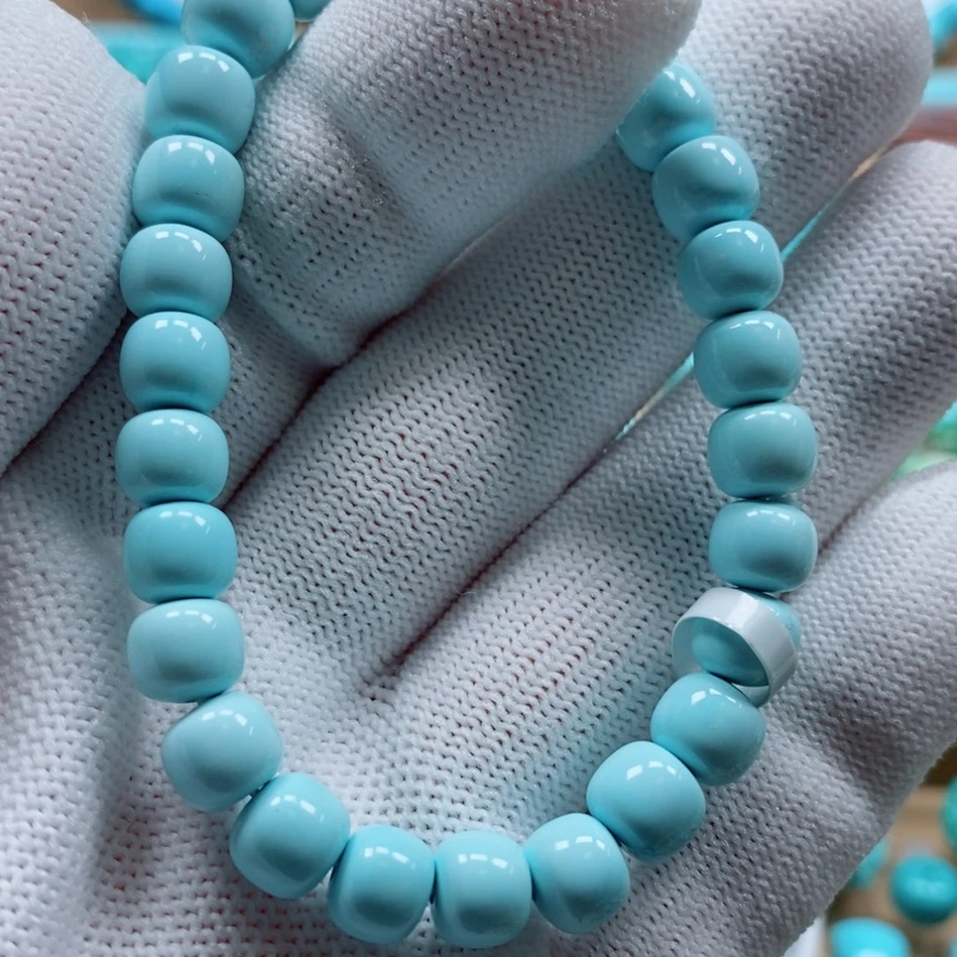 绿松石珠宝奇石未镶嵌明***好