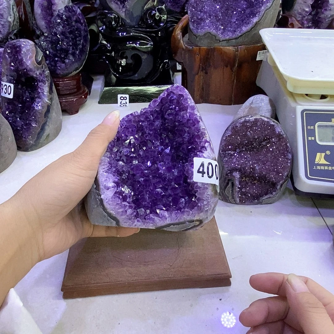 未镶嵌大型摆件（非配饰）紫晶