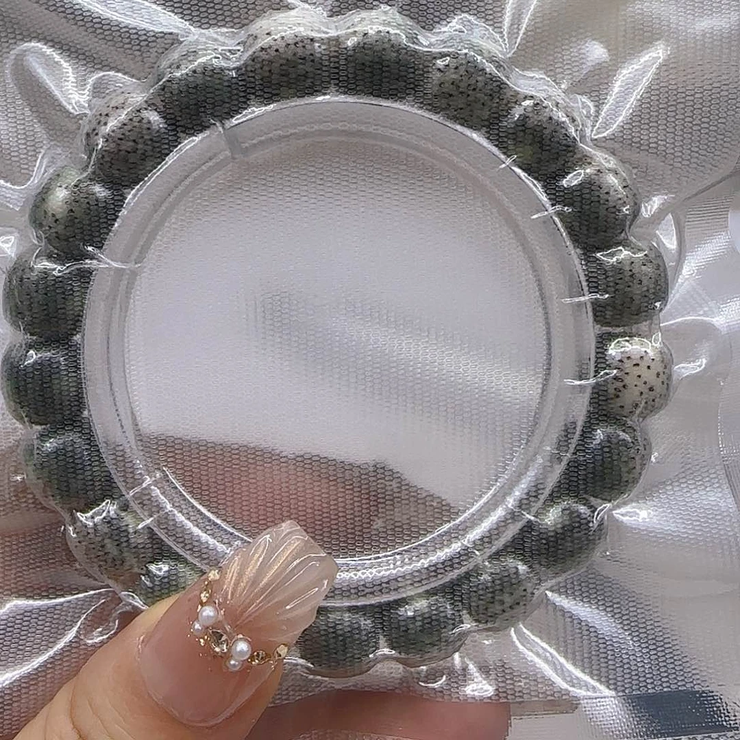 星月菩提手串7傲世绿星月菩提1.1桶单圈