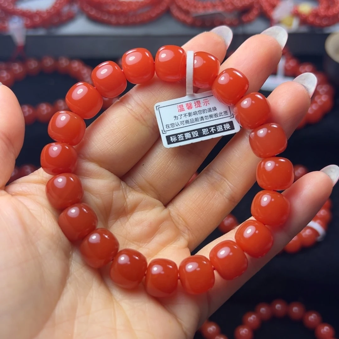 手串未镶嵌南红玛瑙