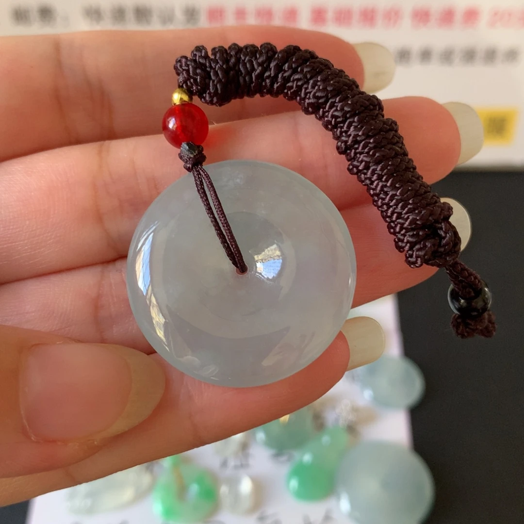 翡翠未镶嵌颈饰24