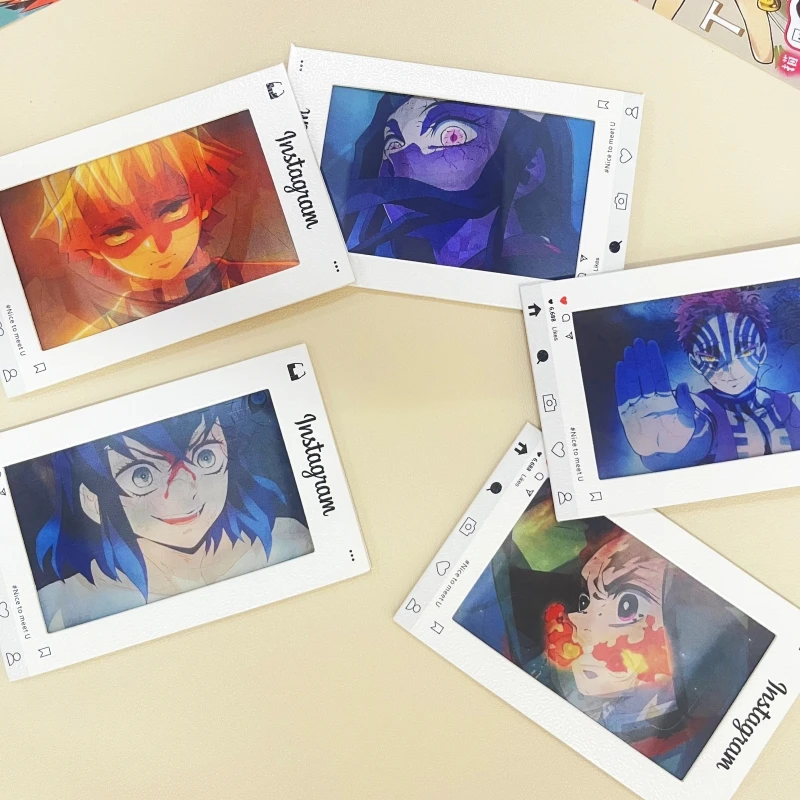 鬼灭之刃系列光栅多变主角卡无限城动漫周边影院漫展谷子送朋友闺