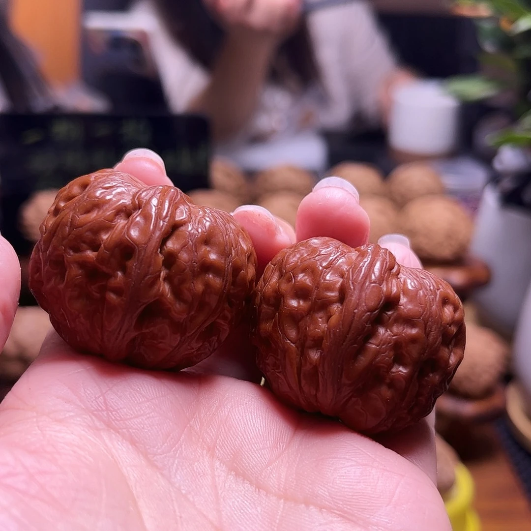 皖***～文玩核桃把件38尺元宝22