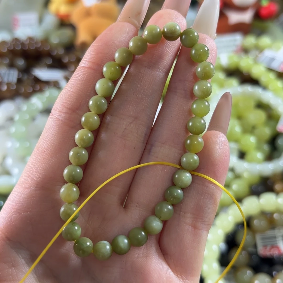 和田玉未镶嵌手链230