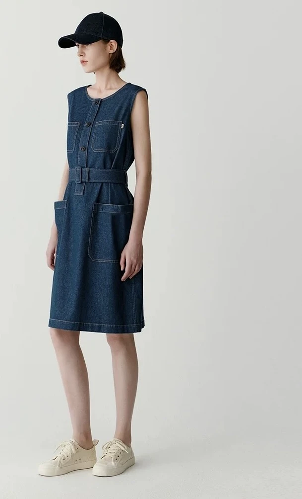 ZLR2025夏【和和家】土的掉渣牛仔套装巨舒服匠心背心裙