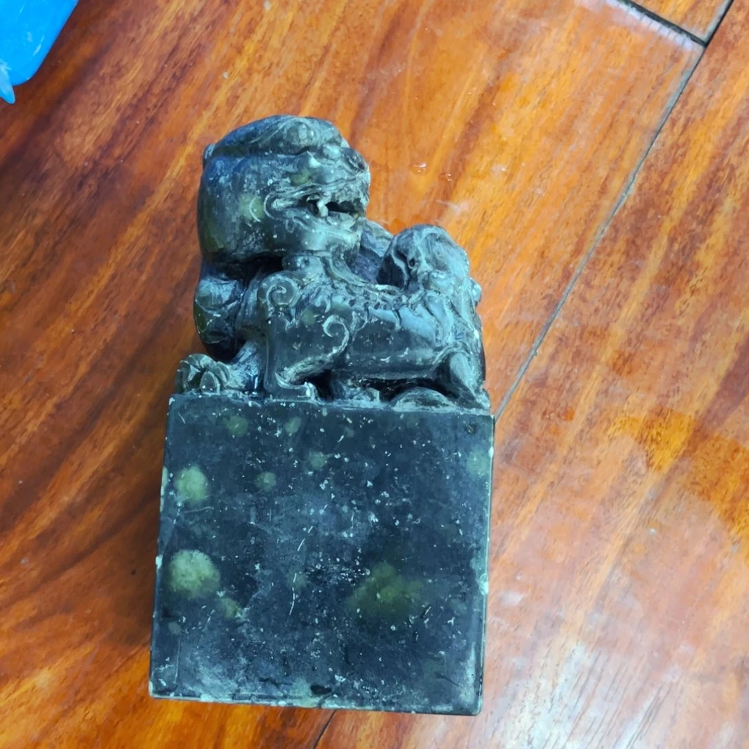 在***鱼寿山石捡漏瑕疵品