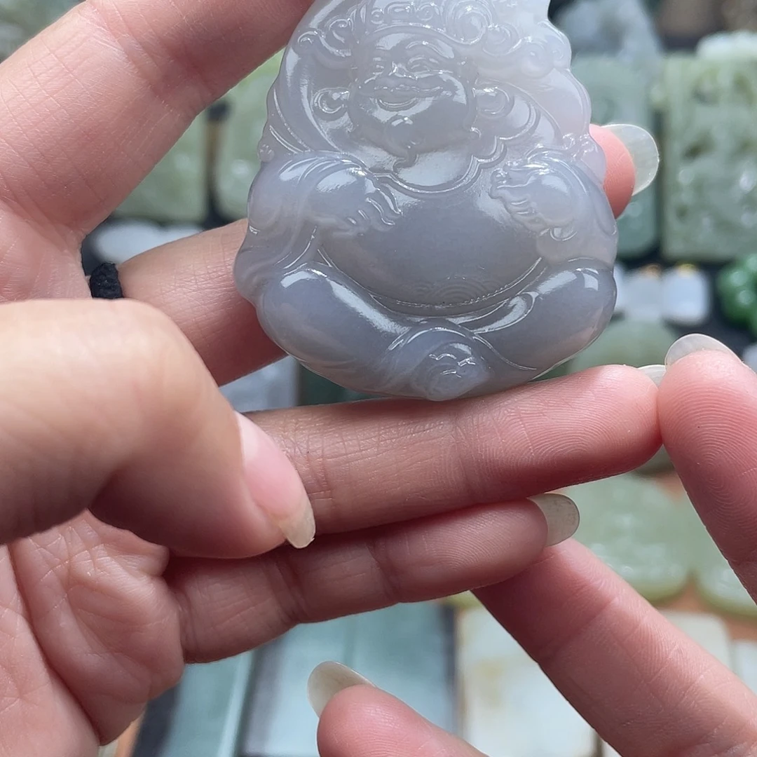 和田玉未镶嵌吊坠(不含链)