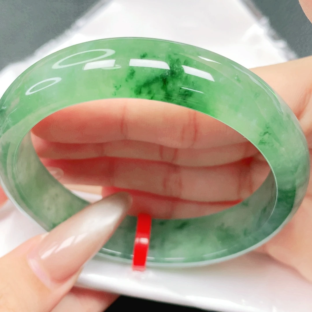 翡翠未镶嵌手镯58