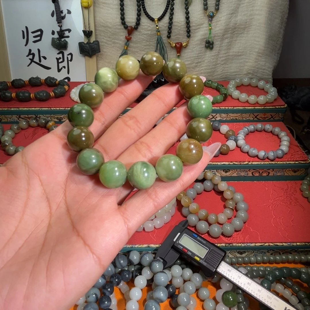 和田玉手链未镶嵌S***K