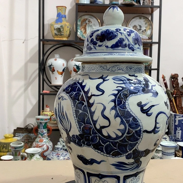 摆件陶博古架陶瓷摆件