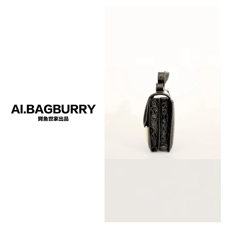 AI.BAGBURRY【丫丫专属e】2025上新好物鳄鱼潮流斜挎包