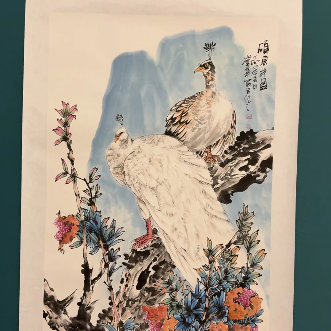 国画国画作品一幅