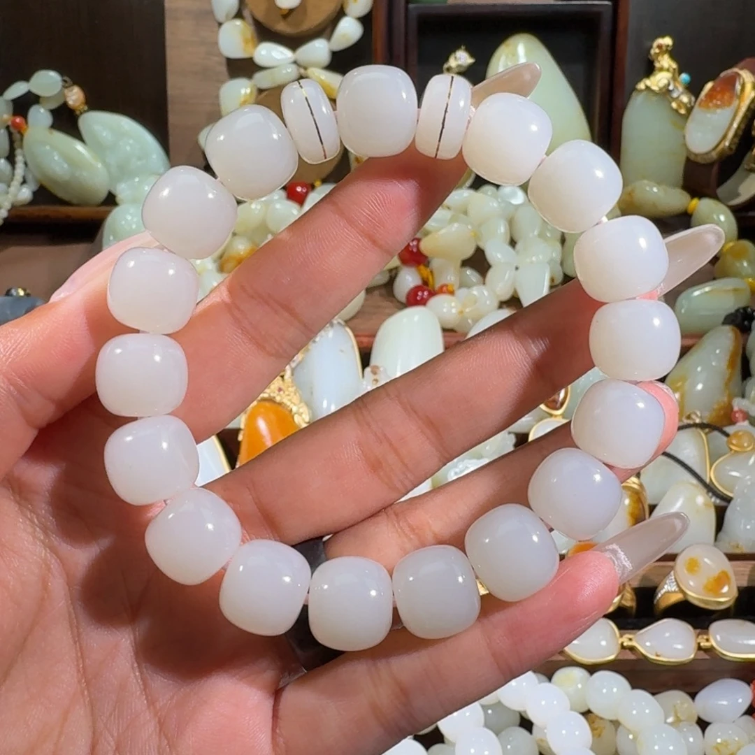 和田玉（子料）未镶嵌手链