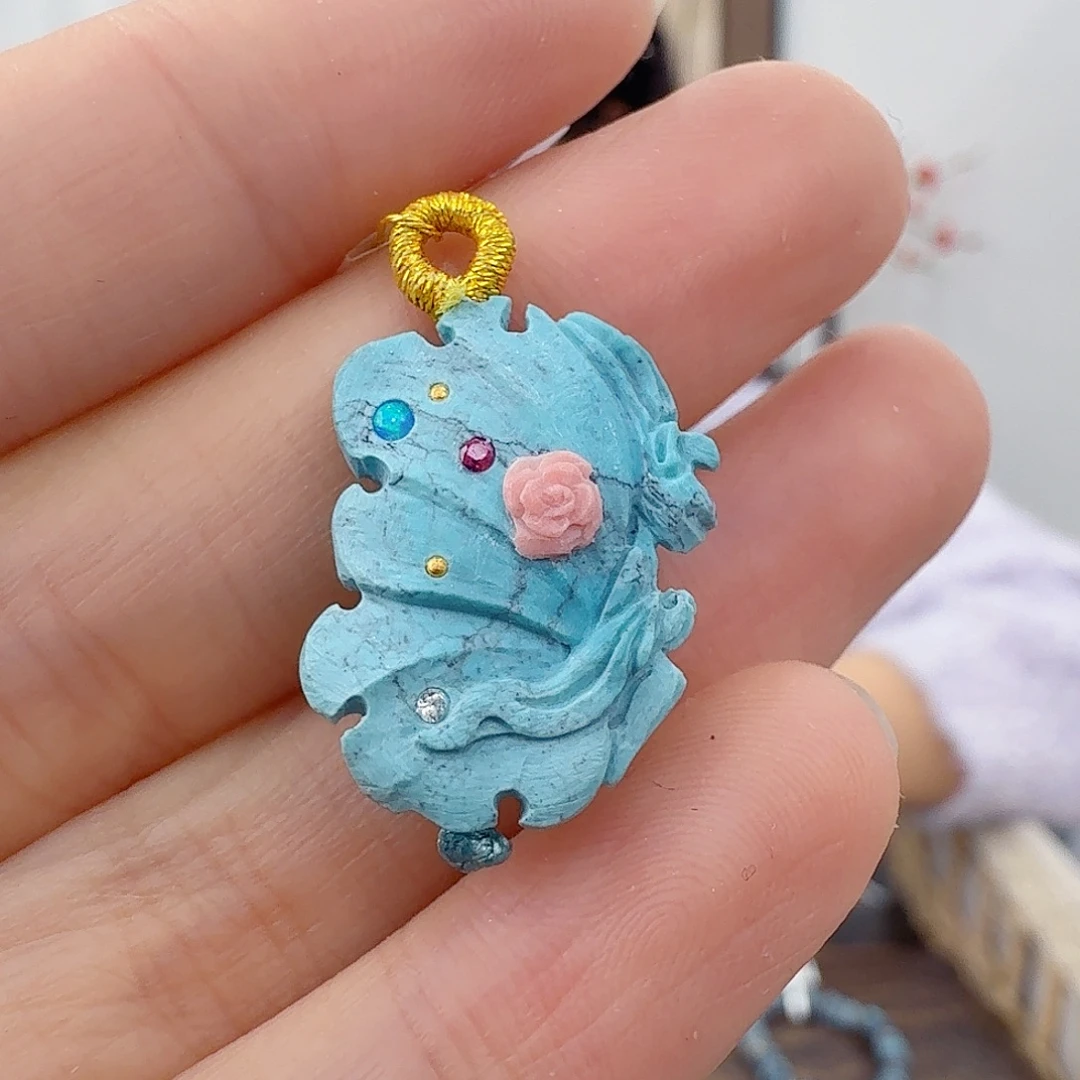 绿松石未镶嵌珠宝奇石