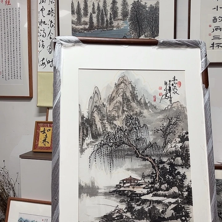 绘画带框9263包邮