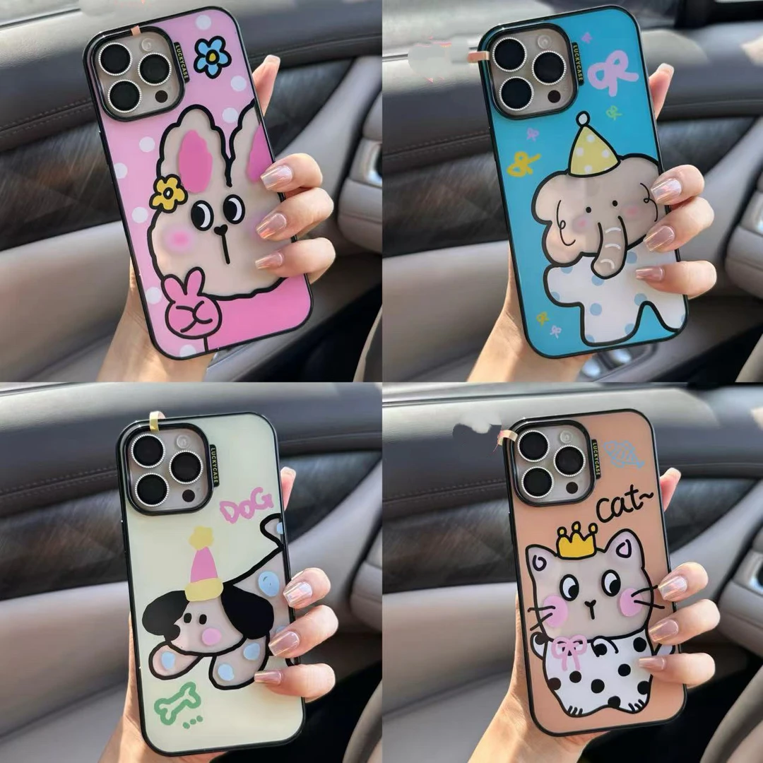 Lucky Case 原创〖可爱系列〗适用苹果iPhone13-16手机壳个性防摔
